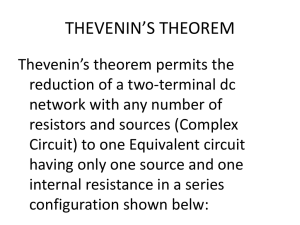 Thevenin's Theorem Tutorial: Circuit Analysis & Calculations