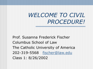 SLIDES1 - The Catholic University of America