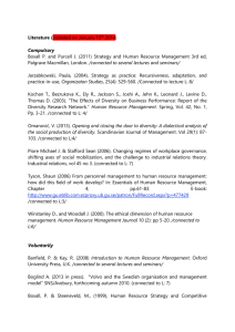Literature (Updated on January 15th 2014) Compulsory Boxall P
