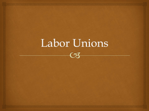 Labor Unions 7th