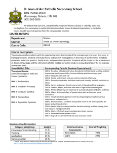 Gr 12 University - Dufferin-Peel Catholic District School Board