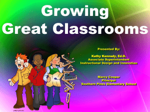 Growing Great Classrooms