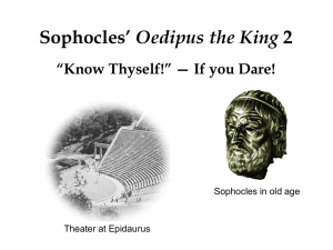 Oedipus the King part II