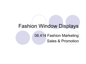 Fashion Window Displays