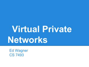 Virtual Private Networks