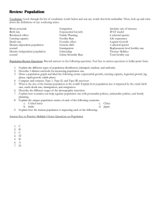 2- Population Review Document