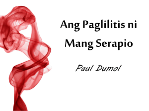 Ang Paglilitis ni Mang Serapio Paul Dumol