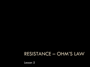 Resistance & Ohm's Law: Electrical Circuits Explained