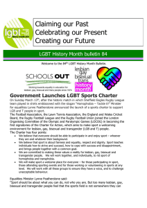 Bulletin 84 - LGBT History Month