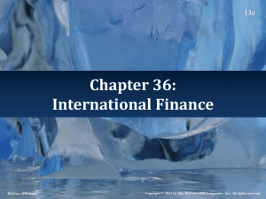 International Finance - McGraw Hill Higher Education