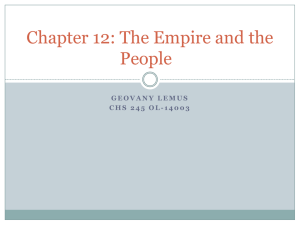US Imperialism: Empire and People Presentation