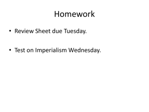How was Japan*s experience with Imperialism different from China?