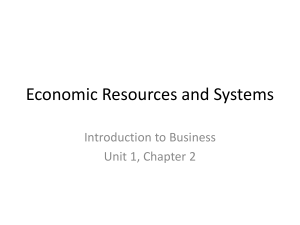 Intro to Business Unit 1 CH 2