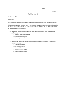 Name: Period:____ Psychology Essay #1 Due February 24th