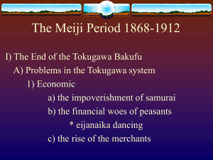 The Meiji Period 1868-1912