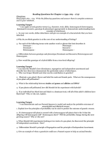 Reading Questions for Chapter 11 (pgs. 263 – 274) Directions