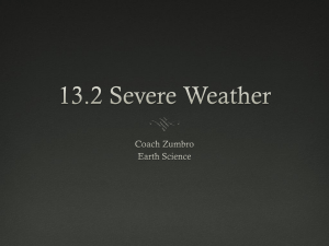 13.2 Severe Weather