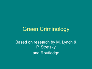 Green Criminology