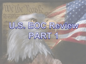 EOC Review Packet - ARMSTRONG US HISTORY