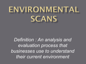 Environmental Scans - Public Schools of Robeson County