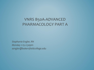 VNRS B50A-Advanced Pharmacology Part A