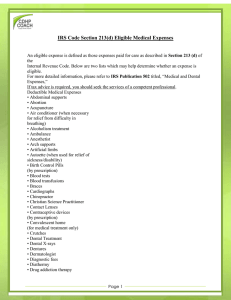 IRS Expenses - Amazon Web Services