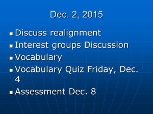 Interest Groups