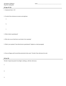 study guide - T. DiMatteo