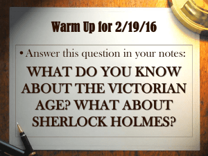 Sherlock Holmes - SkyView Academy