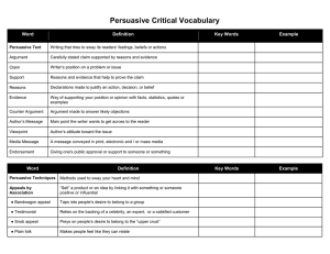 PersuasiveTerms 6th Reading printable chart