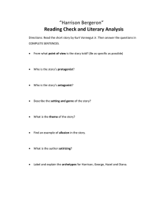 Reading Check and Literary Analysis