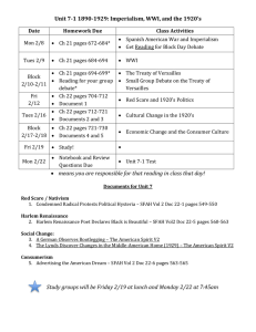 U7-1 Homework Packet 2015-2016