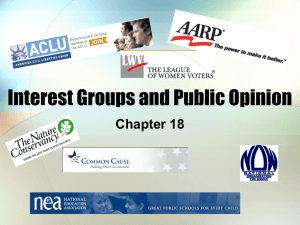 Interest Groups