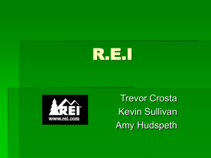 REI Company Overview: Strengths, Weaknesses, and Opportunities