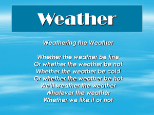 Weather - Doral Academy Preparatory