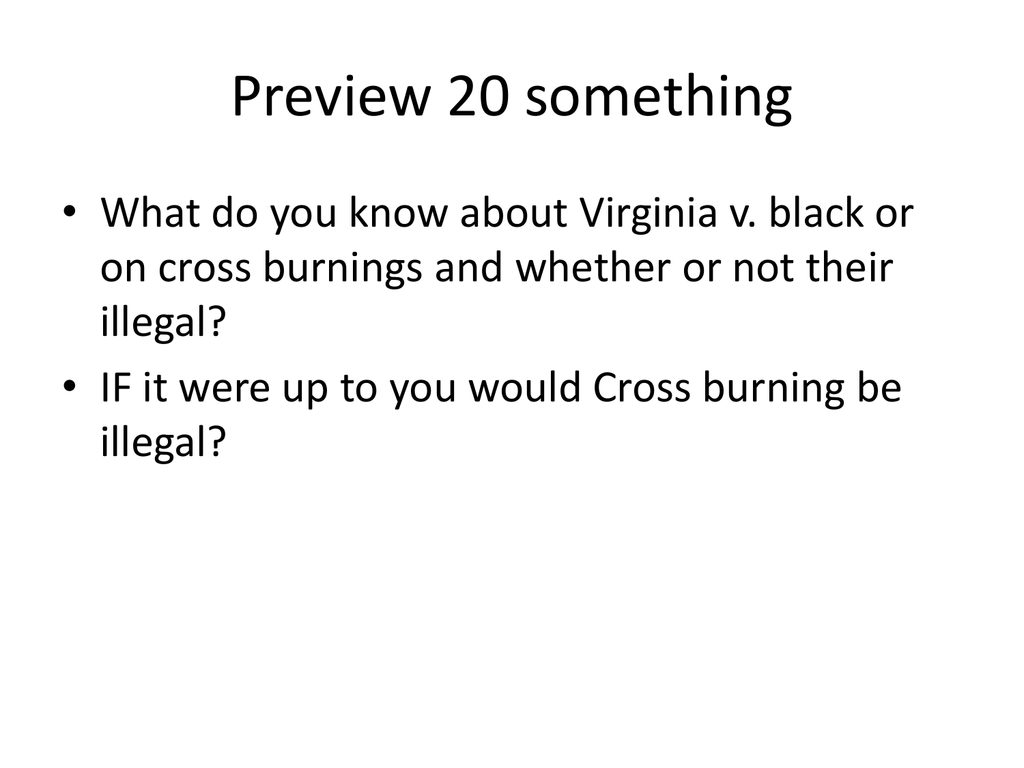 virginia v black