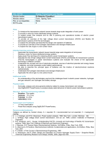 Energy Transmission and Storage