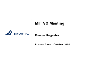 Jefferies Group - Latin American Private Equity and Venture Capital