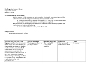 Kindergarten Science Circus