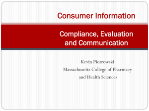 Consumer Information