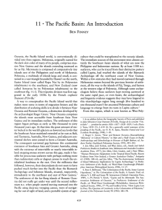 11 • The Pacific Basin: An Introduction