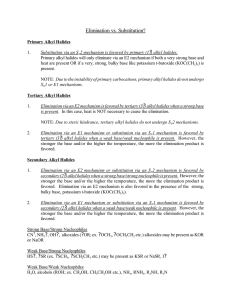 Elimination vs. Substitution? ?