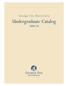 Undergraduate  Catalog 2009-10