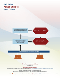Power Utilities Clark College Career Pathway