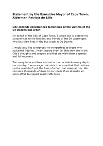 Statement by the Executive Mayor of Cape Town,