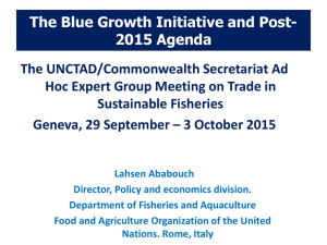 The UNCTAD/Commonwealth Secretariat Ad Hoc Expert Group Meeting on Trade in