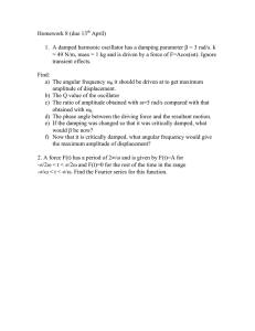 Homework 8 (due 13 April)  1.