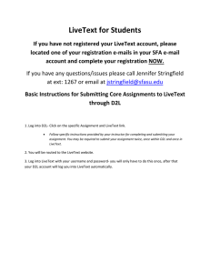 LiveText for Students