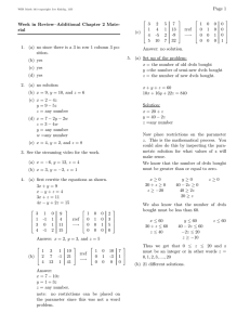 Page 1 Week in Review–Additional Chapter 2 Mate- rial