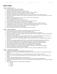 Exam 1 Review: Urban Services, Business Efficiency, Scheduling